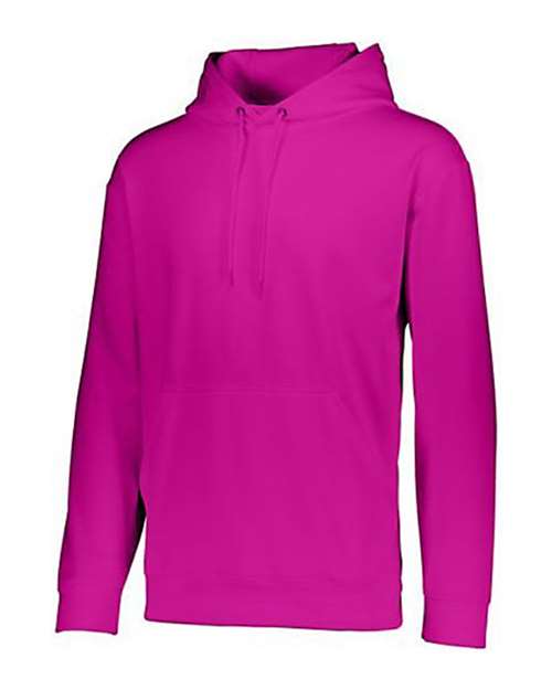 Augusta Sportswear Men's Wicking Fleece Hooded Sweatshirt 5505 - Power Pink