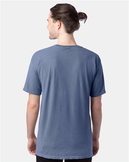 ComfortWash by Hanes Men's Garment-Dyed T-Shirt GDH100 - Saltwater