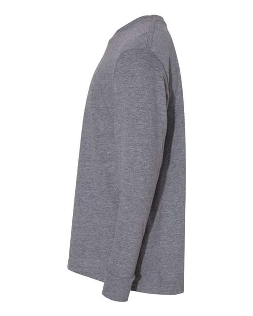LAT Youth Fine Jersey Long Sleeve Tee 6201 - Granite Heather