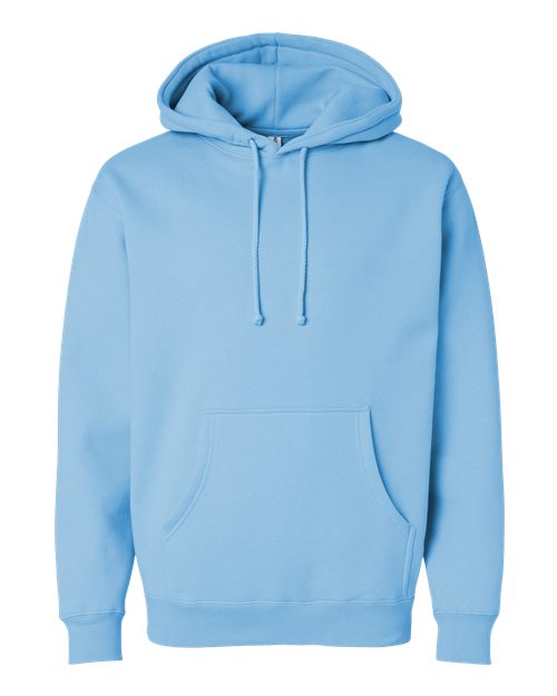Independent Trading Co. Unisex Heavyweight Hooded Sweatshirt IND4000 - Blue Aqua