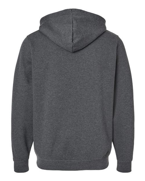 Augusta Sportswear Unisex 60/40 Fleece Hooded Sweatshirt 5414 - Carbon Heather