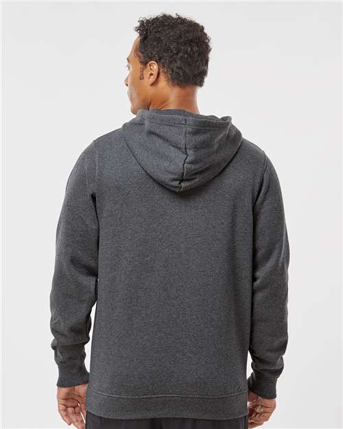 Augusta Sportswear Unisex 60/40 Fleece Hooded Sweatshirt 5414 - Carbon Heather