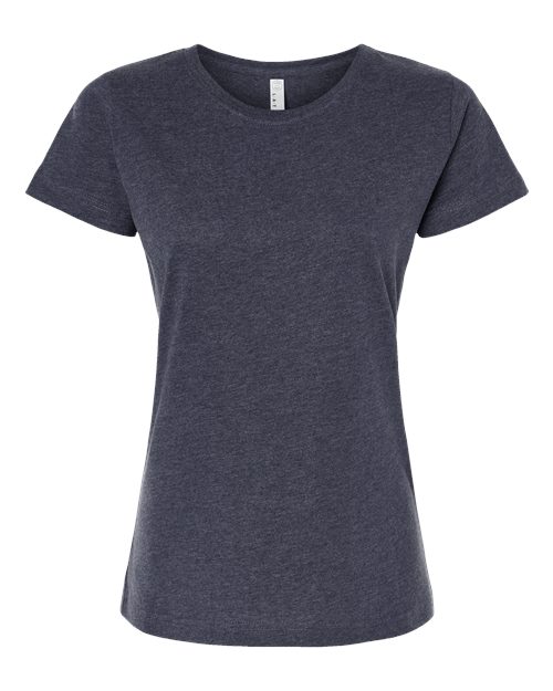 LAT Women's Fine Jersey Tee 3516 - Vintage Navy