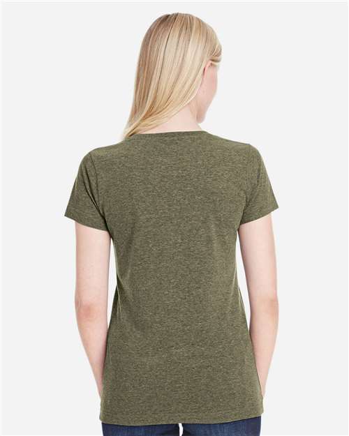 LAT Women's Fine Jersey Tee 3516 - Vintage Military Green