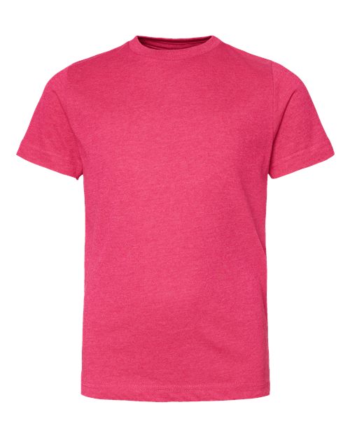 LAT Youth Fine Jersey Tee 6101 - Vintage Hot Pink