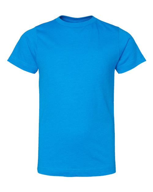 LAT Youth Fine Jersey Tee 6101 - Vintage Turquoise
