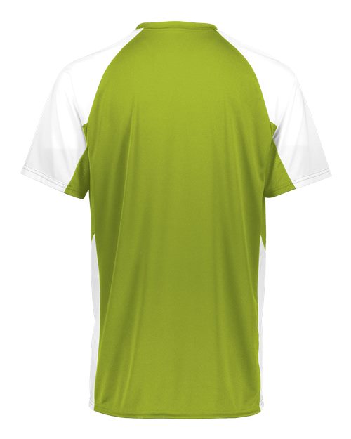 Augusta Sportswear Men's Cutter Jersey 1517 - Lime/ White