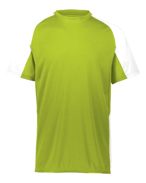 Augusta Sportswear Men's Cutter Jersey 1517 - Lime/ White
