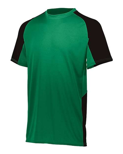 Augusta Sportswear Men's Cutter Jersey 1517 - Kelly/ Black