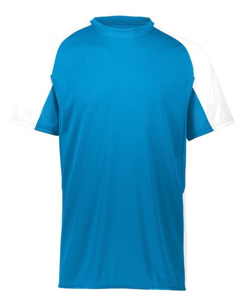 Augusta Sportswear Youth Cutter Jersey 1518 - Power Blue/ White