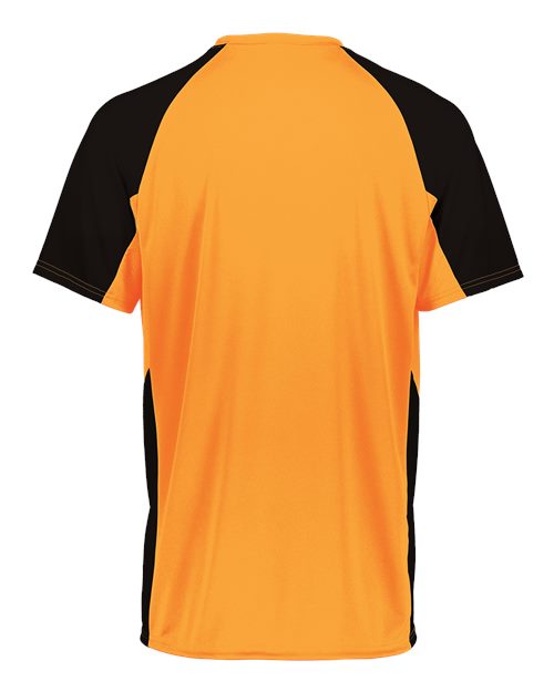 Augusta Sportswear Youth Cutter Jersey 1518 - Power Orange/ Black