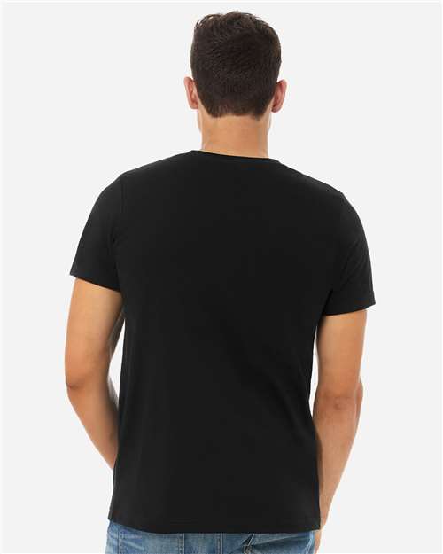 BELLA + CANVAS CVC Jersey Tee 3001CVC - Solid Black Blend