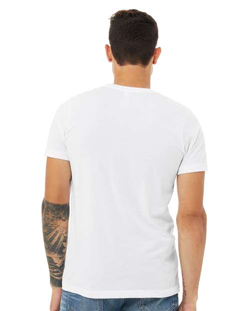 BELLA + CANVAS CVC Jersey Tee 3001CVC - Solid White Blend