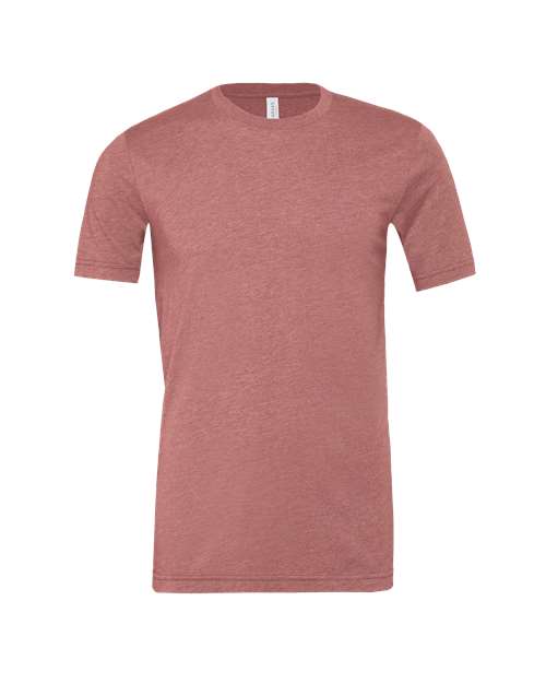 BELLA + CANVAS CVC Jersey Tee 3001CVC - Heather Mauve