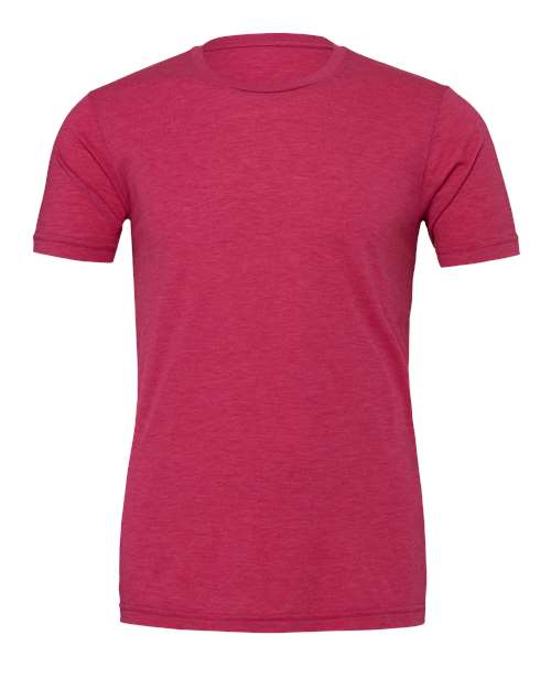 BELLA + CANVAS CVC Jersey Tee 3001CVC - Heather Raspberry