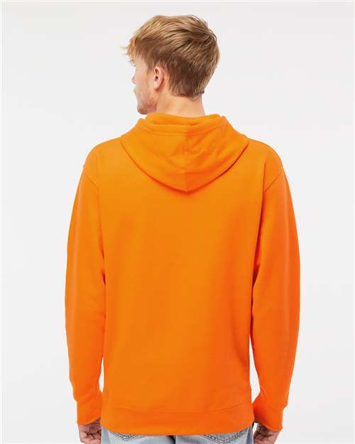 Independent Trading Co. Unisex Midweight Hooded Sweatshirt SS4500 - Safety Orange