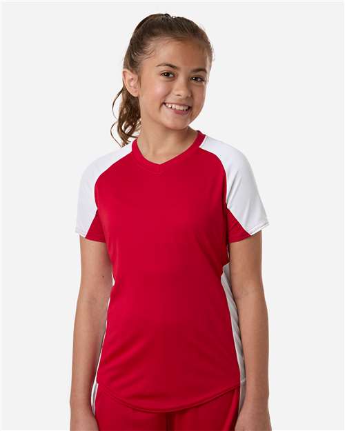 Augusta Sportswear Girls' Cutter Jersey 1523