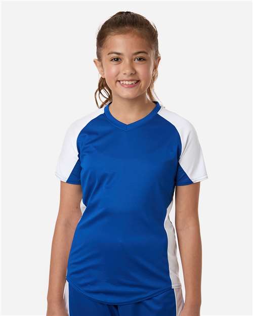 Augusta Sportswear Girls' Cutter Jersey 1523