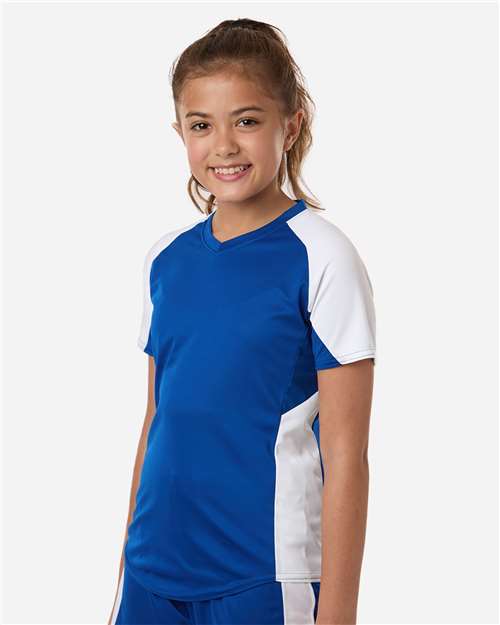 Augusta Sportswear Girls' Cutter Jersey 1523