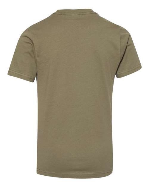 Next Level Youth Cotton T-Shirt 3310 - Military Green