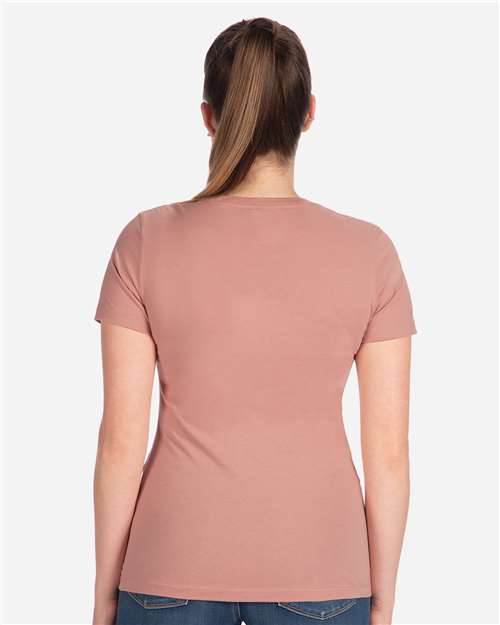 Next Level Women’s Cotton T-Shirt 3900 - Desert Pink