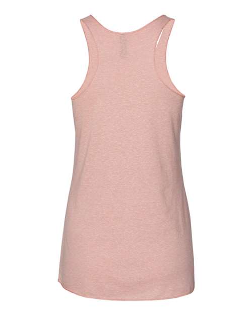 Next Level Women’s Triblend Racerback Tank 6733 - Desert Pink