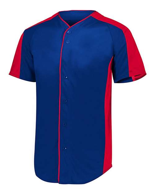 Augusta Sportswear Men's Full Button Baseball Jersey 1655