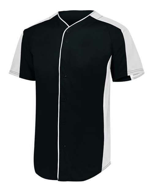 Augusta Sportswear Youth Full Button Baseball Jersey 1656