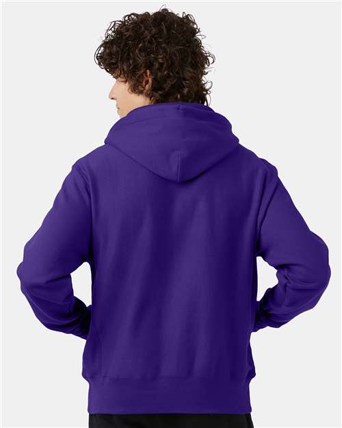Champion Unisex Reverse Weave® Hooded Sweatshirt S101 - Purple