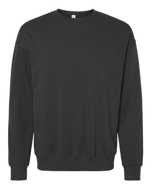 BELLA + CANVAS Unisex Sponge Fleece Drop Shoulder Crewneck Sweatshirt 3945 - Dark Grey