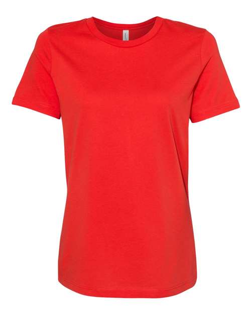 BELLA + CANVAS Women’s Relaxed Jersey Tee 6400 - Poppy