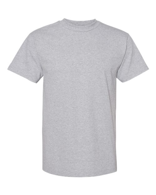 American Apparel Unisex Heavyweight Cotton Tee 1301 - Heather Grey