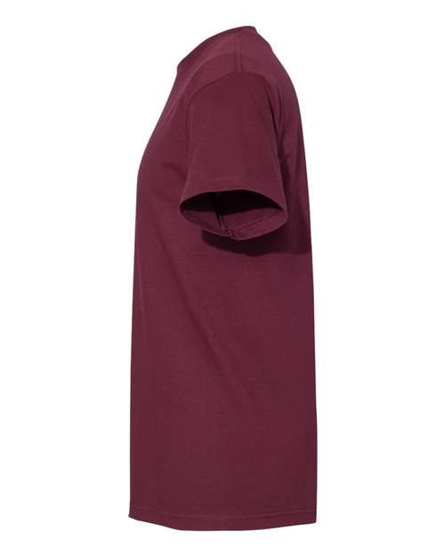 American Apparel Unisex Heavyweight Cotton Tee 1301 - Burgundy