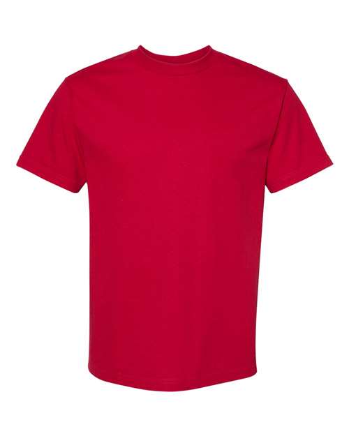 American Apparel Unisex Heavyweight Cotton Tee 1301 - Cardinal