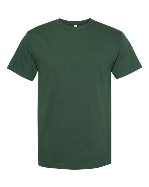 American Apparel Unisex Heavyweight Cotton Tee 1301 - Forest
