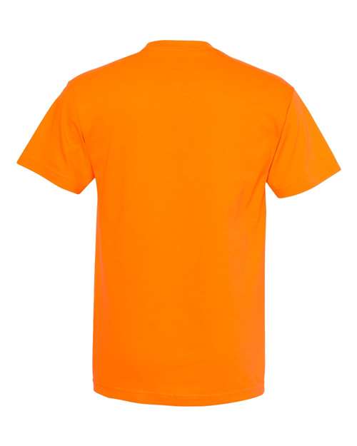 American Apparel Unisex Heavyweight Cotton Tee 1301 - Orange