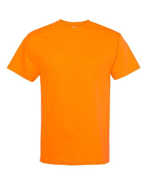American Apparel Unisex Heavyweight Cotton Tee 1301 - Orange