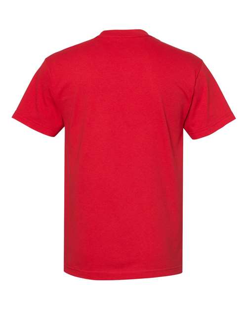 American Apparel Unisex Heavyweight Cotton Tee 1301 - Red