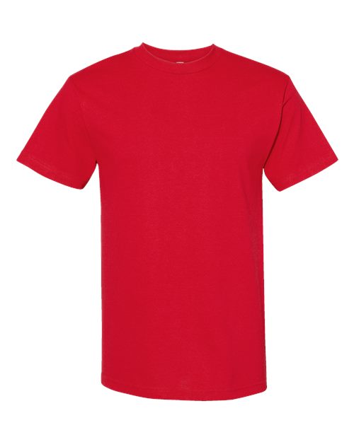 American Apparel Unisex Heavyweight Cotton Tee 1301 - Red