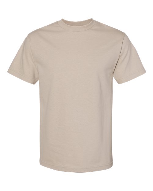 American Apparel Unisex Heavyweight Cotton Tee 1301 - Sand