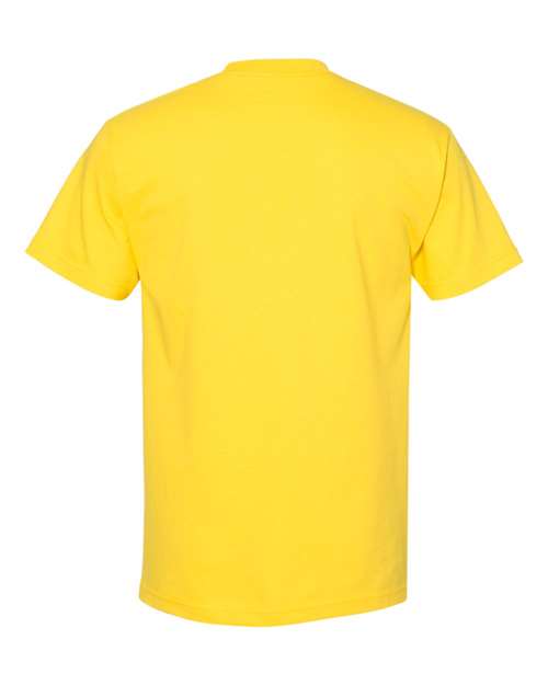 American Apparel Unisex Heavyweight Cotton Tee 1301 - Yellow