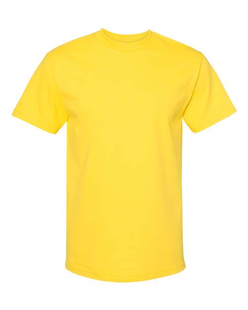 American Apparel Unisex Heavyweight Cotton Tee 1301 - Yellow