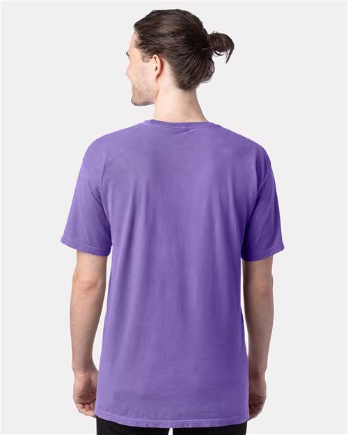 ComfortWash by Hanes Men's Garment-Dyed T-Shirt GDH100 - Lavender