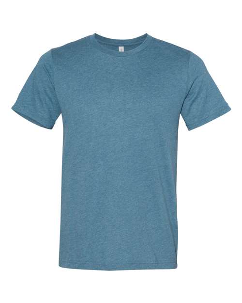 BELLA + CANVAS Unisex Sueded Tee 3301 - Heather Deep Teal