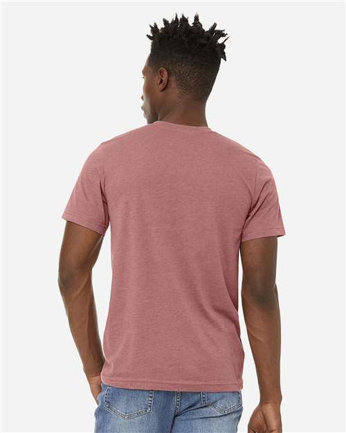 BELLA + CANVAS Unisex Sueded Tee 3301 - Heather Mauve
