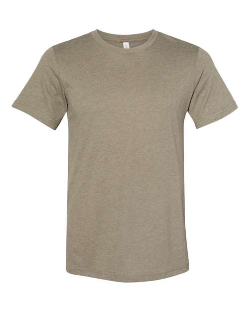 BELLA + CANVAS Unisex Sueded Tee 3301 - Heather Olive
