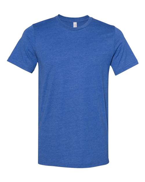 BELLA + CANVAS Unisex Sueded Tee 3301 - Heather True Royal