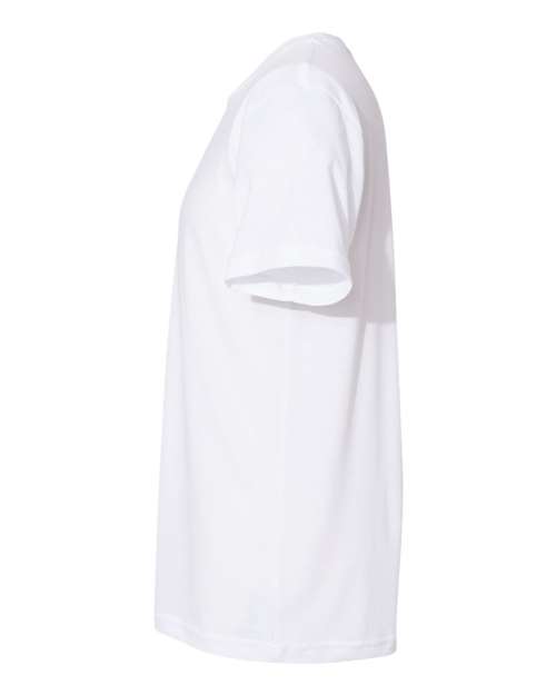 BELLA + CANVAS Unisex Sueded Tee 3301 - Solid White Blend