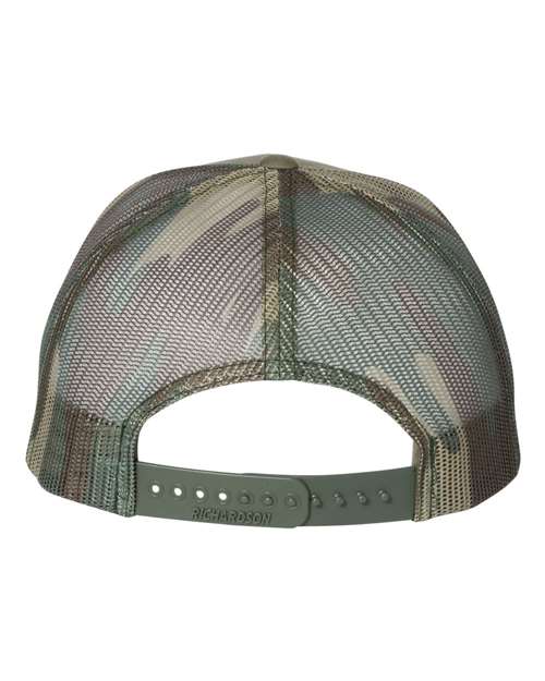Richardson Printed Mesh Trucker Cap 112PM