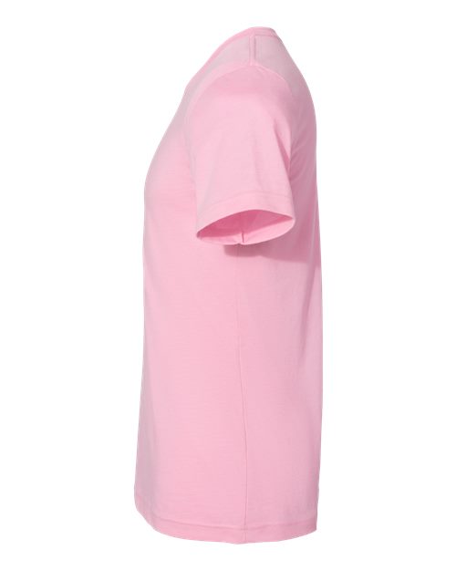 BELLA + CANVAS CVC Jersey Tee 3001CVC - Heather Bubble Gum